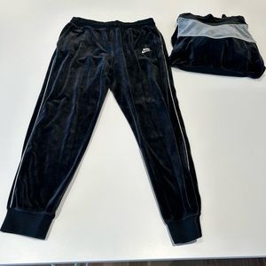 Nike Womens velour tracksuit